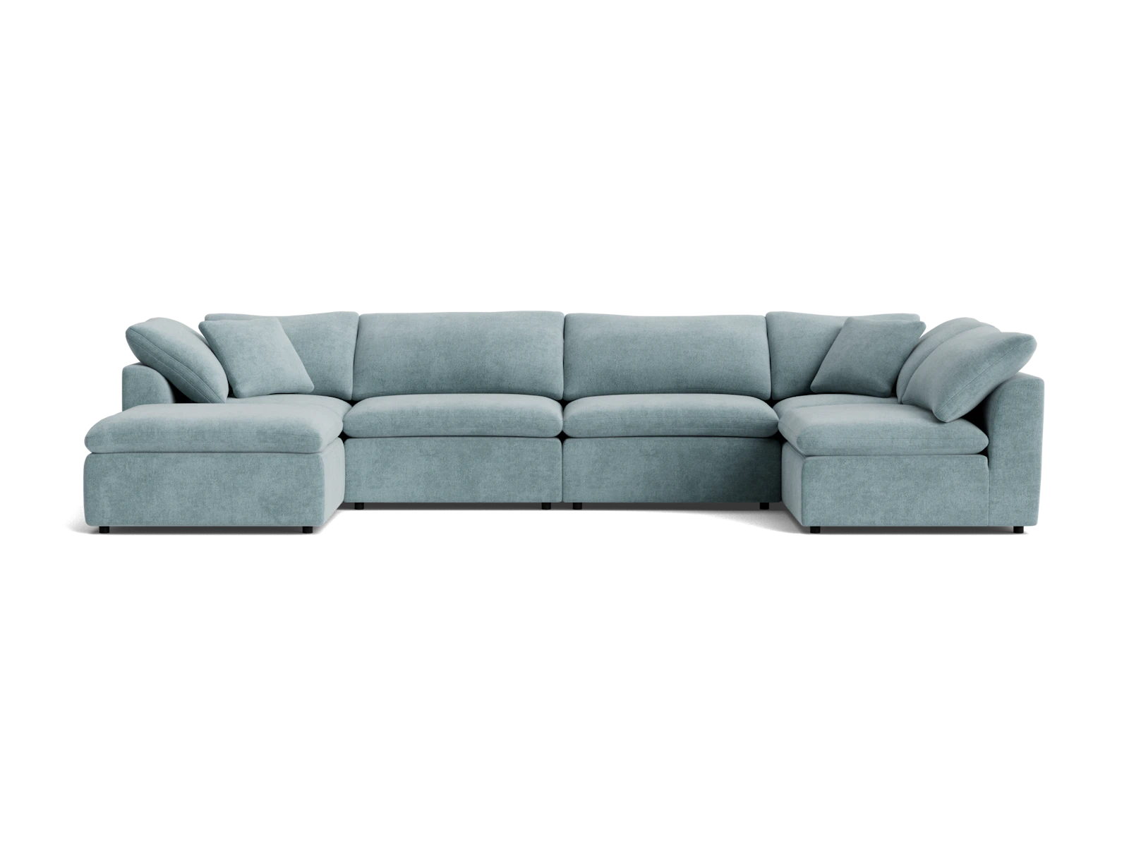 Bryant Modular Grand U-Sofa Bumper Sectional